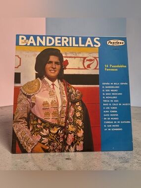 Banderillas Vintage Matador Album Cover 🪗 Vinyl